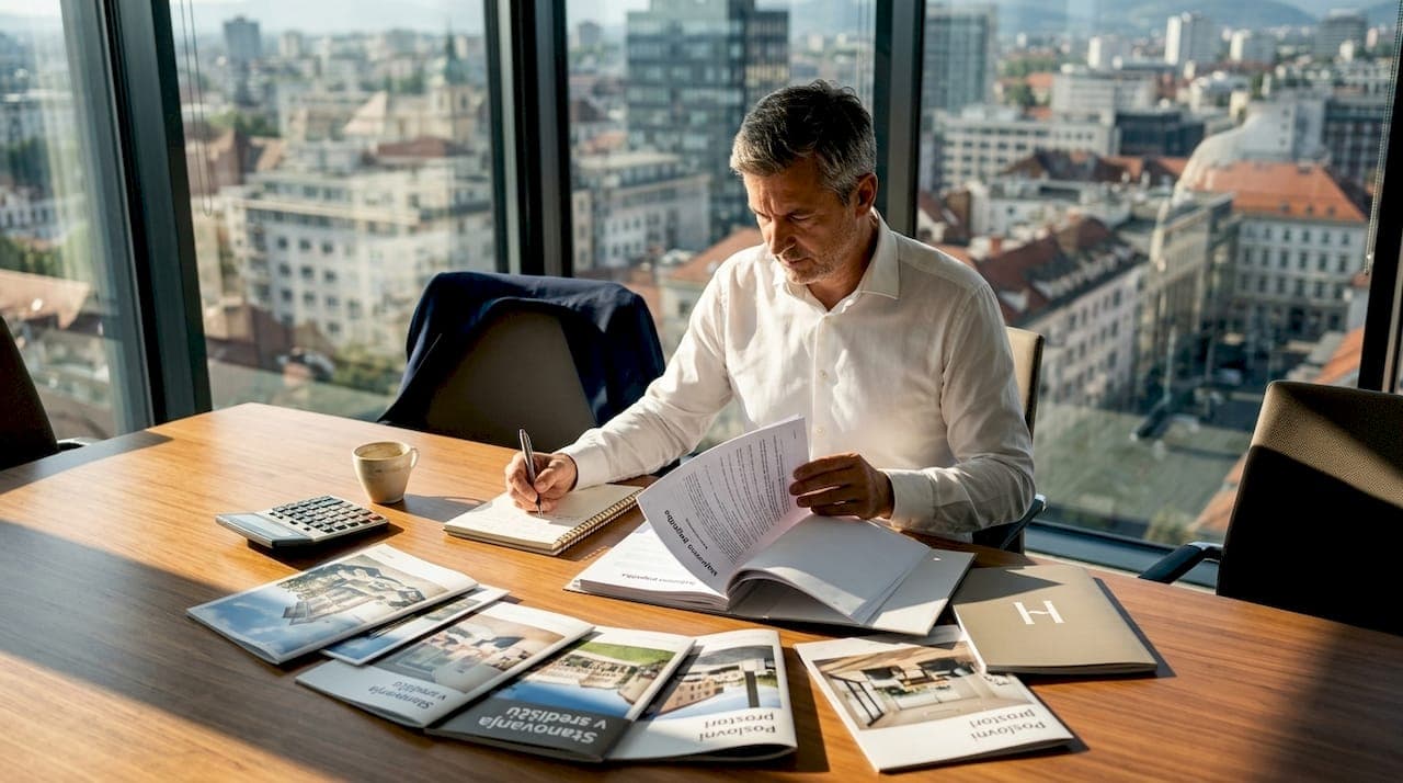 Kako se oblikuje najemnina poslovnih prostorov v 2026